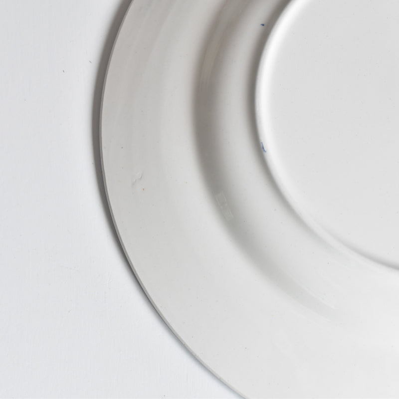 Vintage Digoin & Sarreguemines Mary-Lou Plate - White A