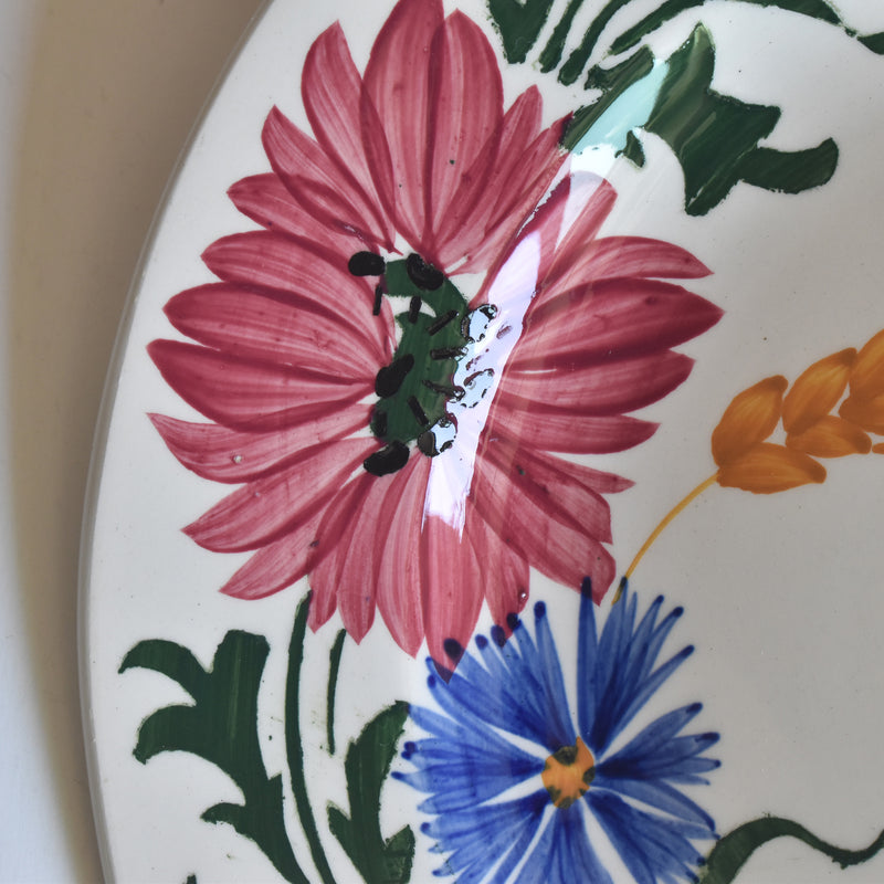 Vintage Plate: Digoin & Sarreguemines Messidor A