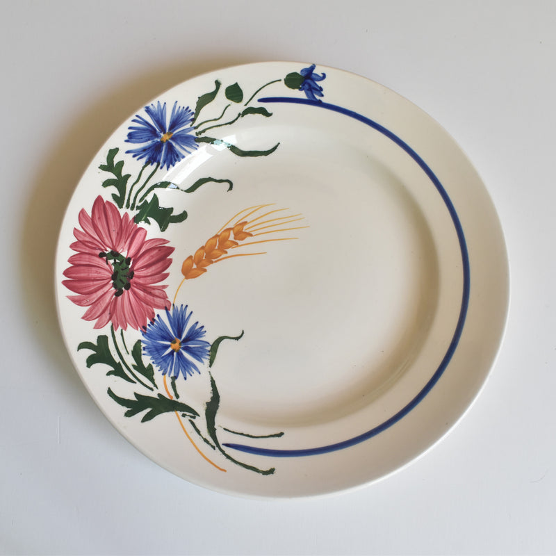 Vintage Plate: Digoin & Sarreguemines Messidor A