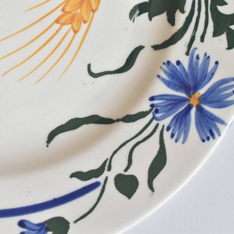 Vintage plate Digoin & Sarreguemines Messidor B
