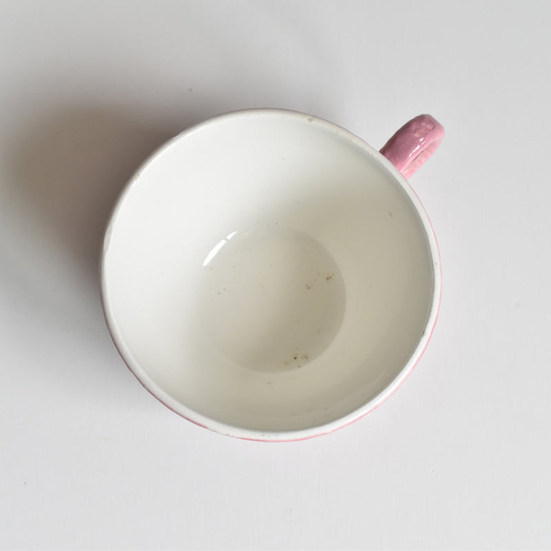 ヴィンテージカップ＆ソーサー ディゴワン＆サルグミンヌ パニエ ピンク