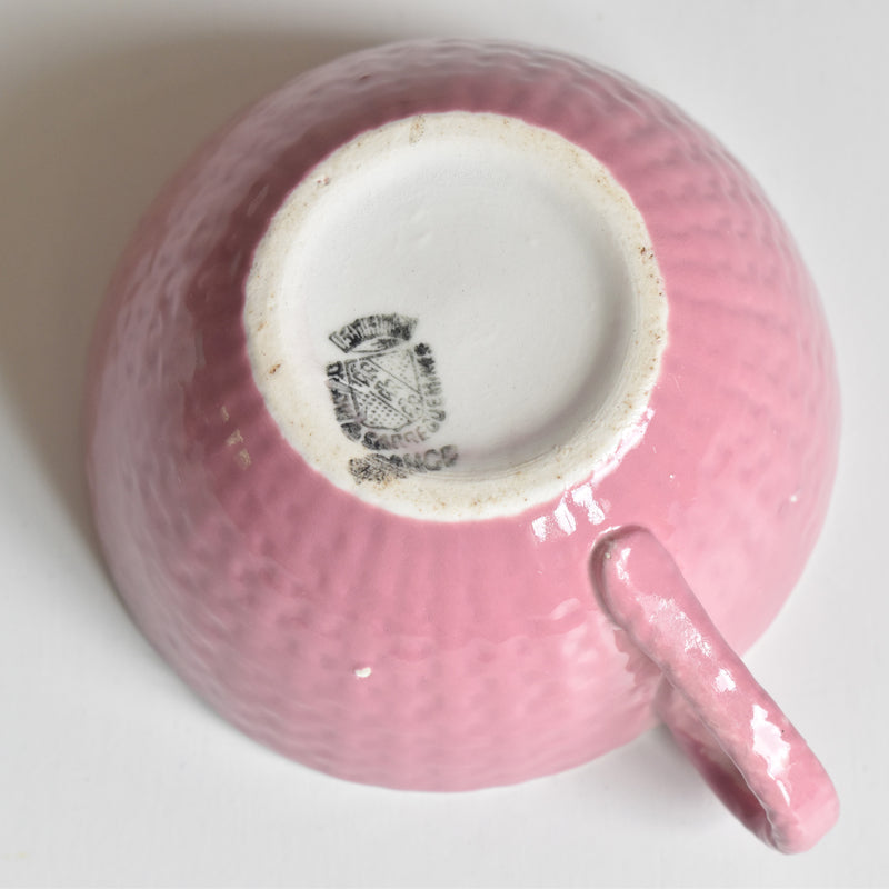 ヴィンテージカップ＆ソーサー ディゴワン＆サルグミンヌ パニエ ピンク