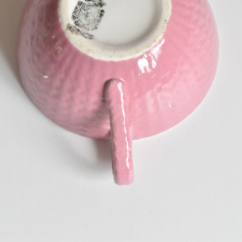 ヴィンテージカップ＆ソーサー ディゴワン＆サルグミンヌ パニエ ピンク