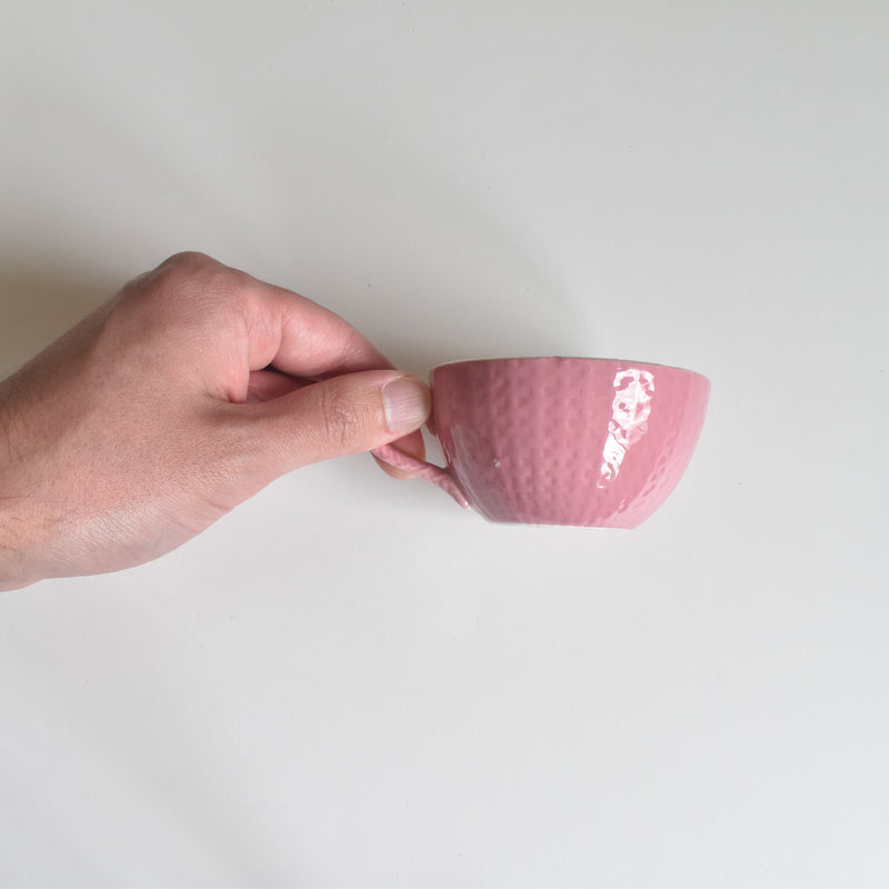 ヴィンテージカップ＆ソーサー ディゴワン＆サルグミンヌ パニエ ピンク