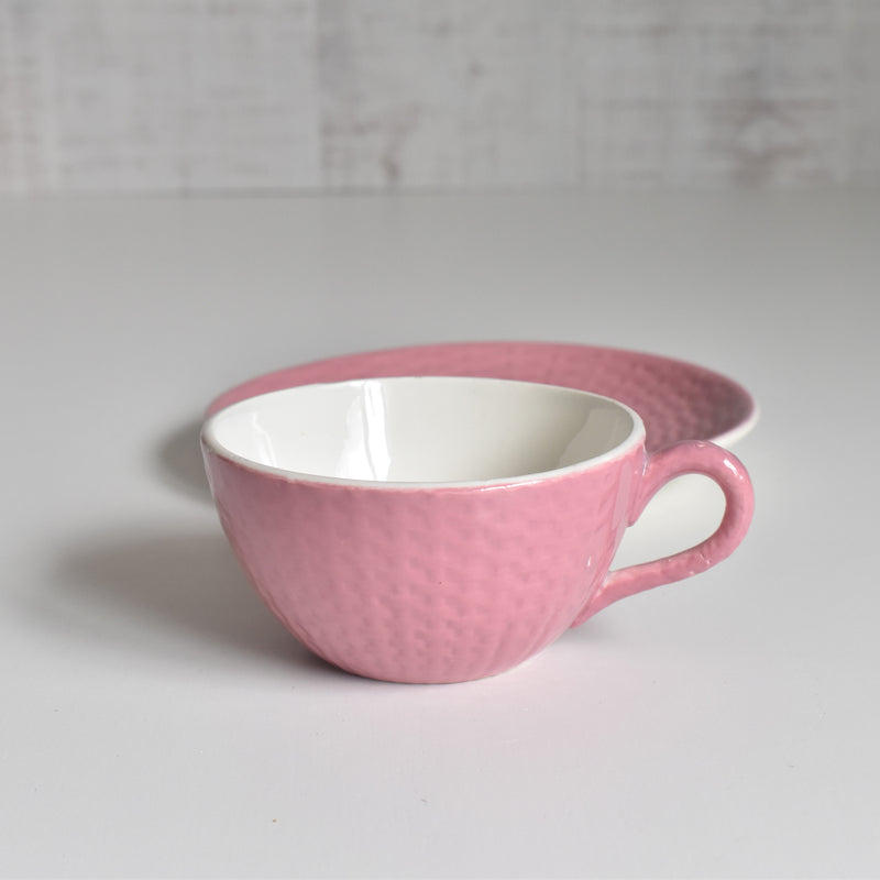 ヴィンテージカップ＆ソーサー ディゴワン＆サルグミンヌ パニエ ピンク