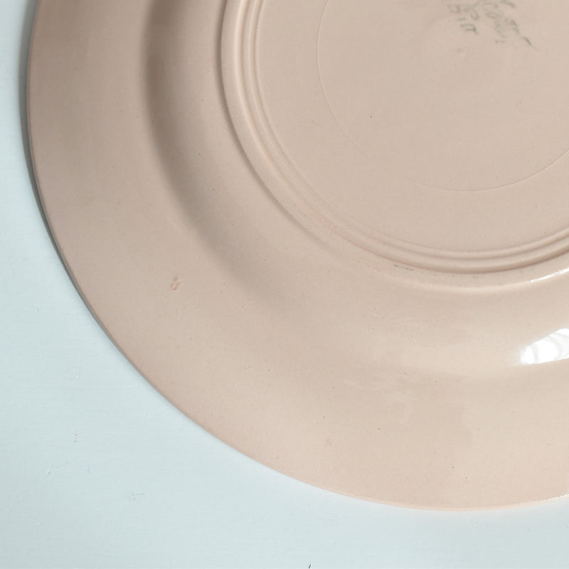 ヴィンテージデザートプレート ディゴワン＆サルグミンヌ ピンク D