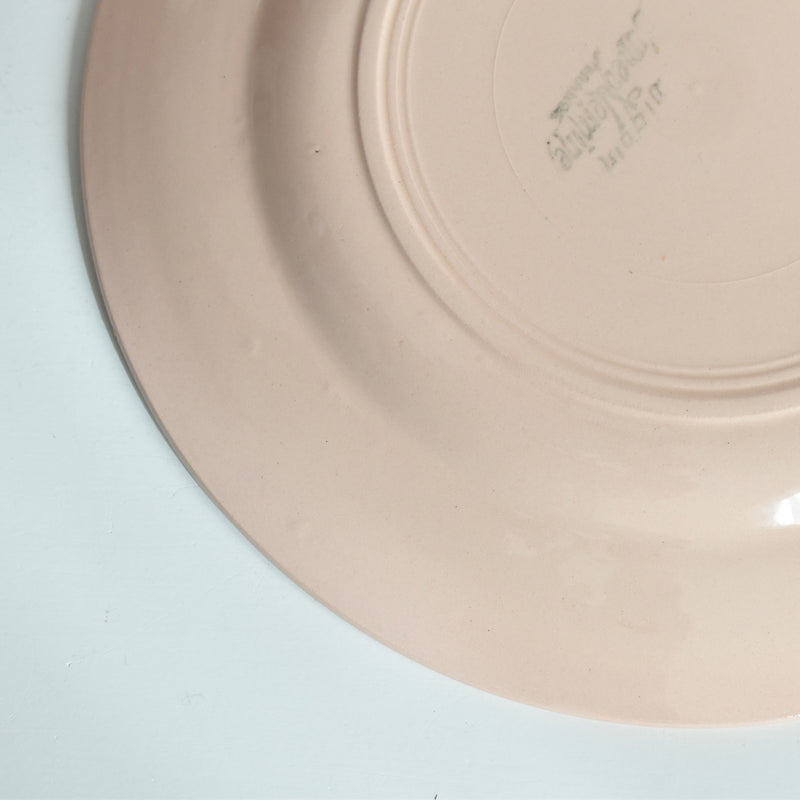 ヴィンテージデザートプレート ディゴワン＆サルグミンヌ ピンク D