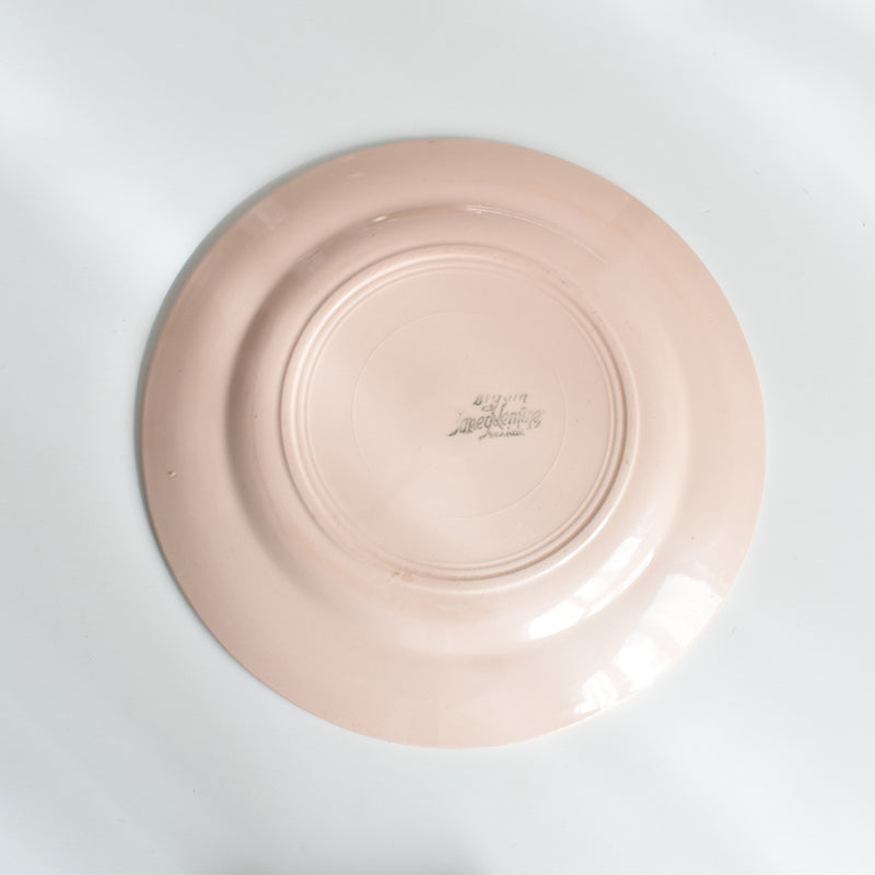ヴィンテージデザートプレート ディゴワン＆サルグミンヌ ピンク F