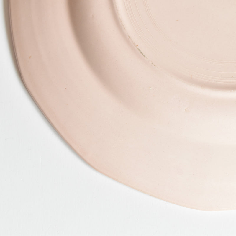 Vintage Digoin & Sarreguemines Octagonal Plate, Pink F
