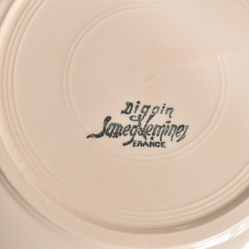 ヴィンテージ深皿 ディゴワン＆サルグミンヌ ピンク A