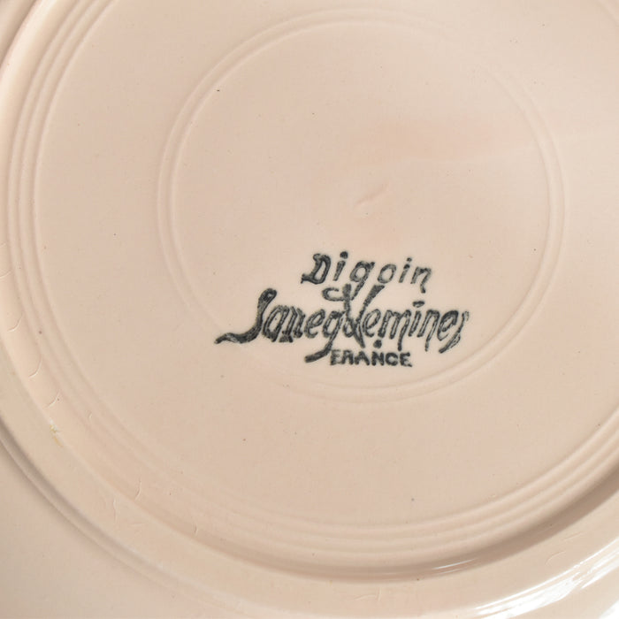 ヴィンテージ深皿 ディゴワン＆サルグミンヌ ピンク A