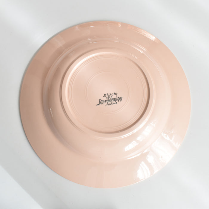 ヴィンテージ深皿 ディゴワン＆サルグミンヌ ピンク B