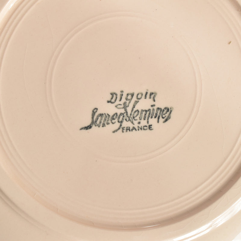 ヴィンテージ深皿 ディゴワン＆サルグミンヌ ピンク B