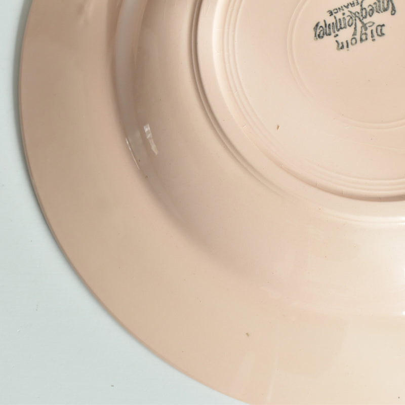 ヴィンテージ深皿 ディゴワン＆サルグミンヌ ピンク B