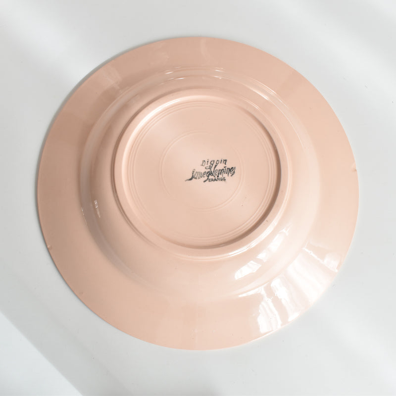 ヴィンテージ深皿 ディゴワン＆サルグミンヌ ピンク C