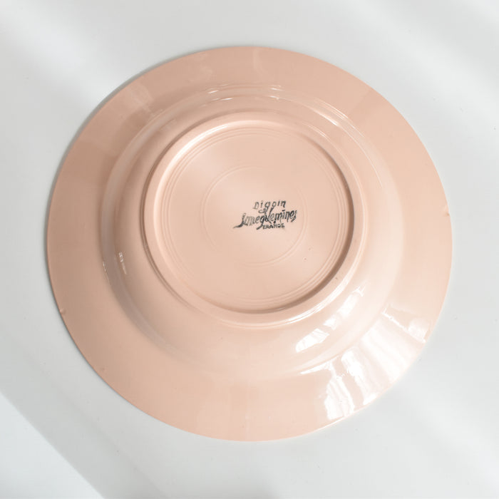 ヴィンテージ深皿 ディゴワン＆サルグミンヌ ピンク C