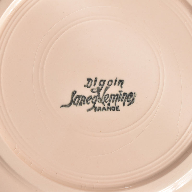 ヴィンテージ深皿 ディゴワン＆サルグミンヌ ピンク D