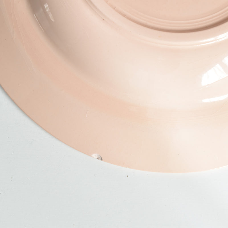 ヴィンテージ深皿 ディゴワン＆サルグミンヌ ピンク D