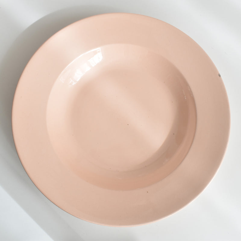 ヴィンテージ深皿 ディゴワン＆サルグミンヌ ピンク E