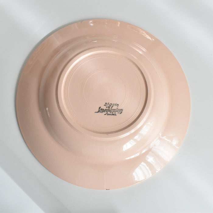 ヴィンテージ深皿 ディゴワン＆サルグミンヌ ピンク E