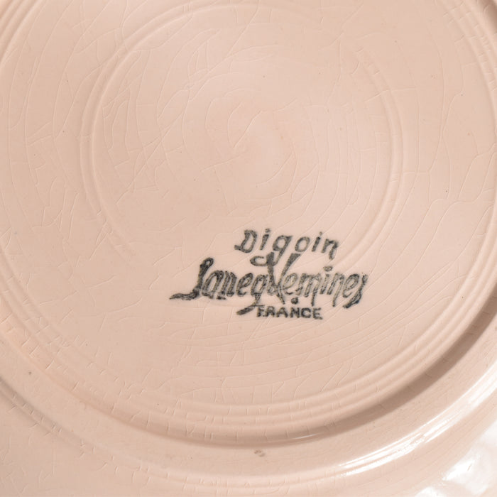 ヴィンテージ深皿 ディゴワン＆サルグミンヌ ピンク E