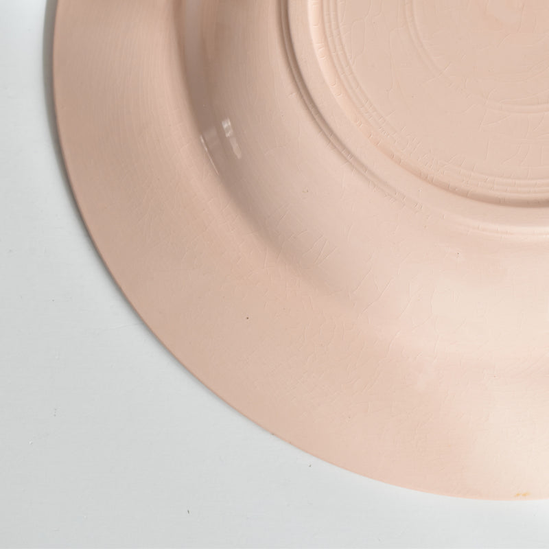 ヴィンテージ深皿 ディゴワン＆サルグミンヌ ピンク E