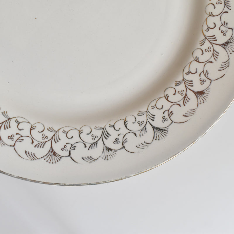 Vintage Plate Digoin & Sarreguemines 9491 C