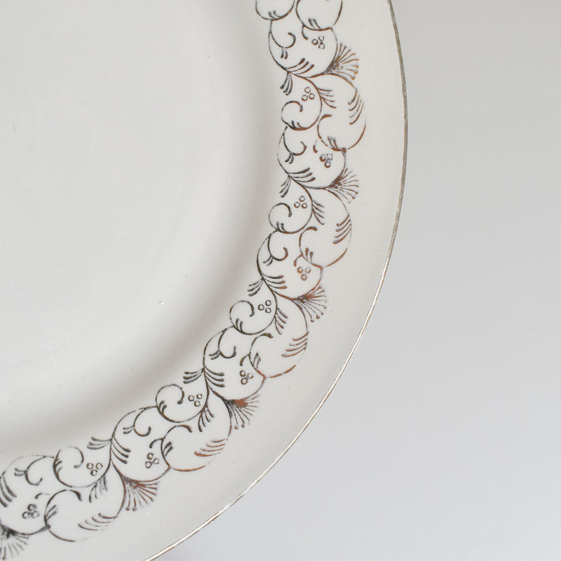 Vintage Plate Digoin & Sarreguemines 9491 C