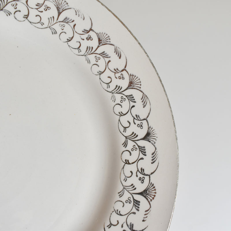 Vintage Plate Digoin & Sarreguemines 9491 C