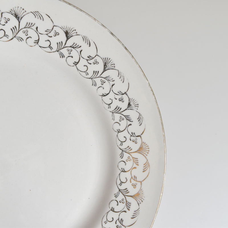 Vintage Plate Digoin & Sarreguemines 9491 C