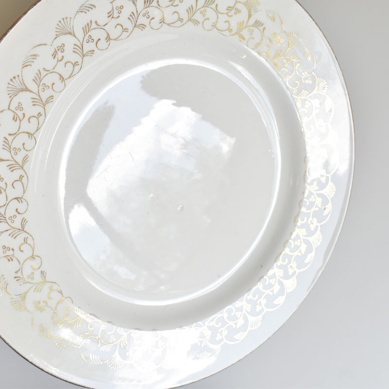 Vintage plate Digoin & Sarreguemines 9491 D
