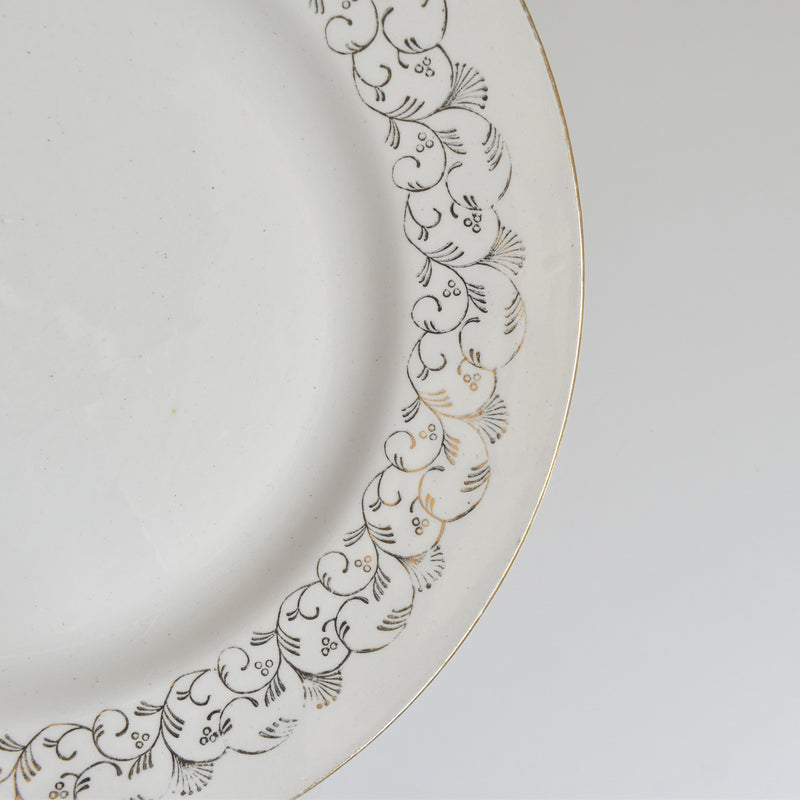 Vintage plate Digoin & Sarreguemines 9491 D