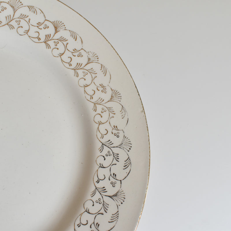 Vintage plate Digoin & Sarreguemines 9491 D