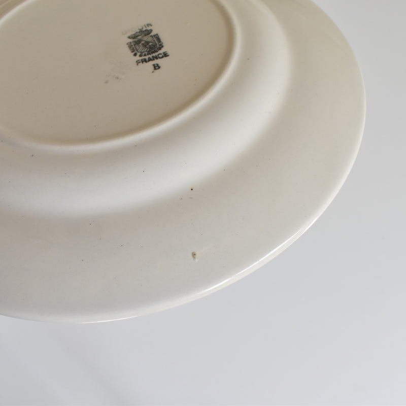 Vintage plate Digoin & Sarreguemines 9491 D