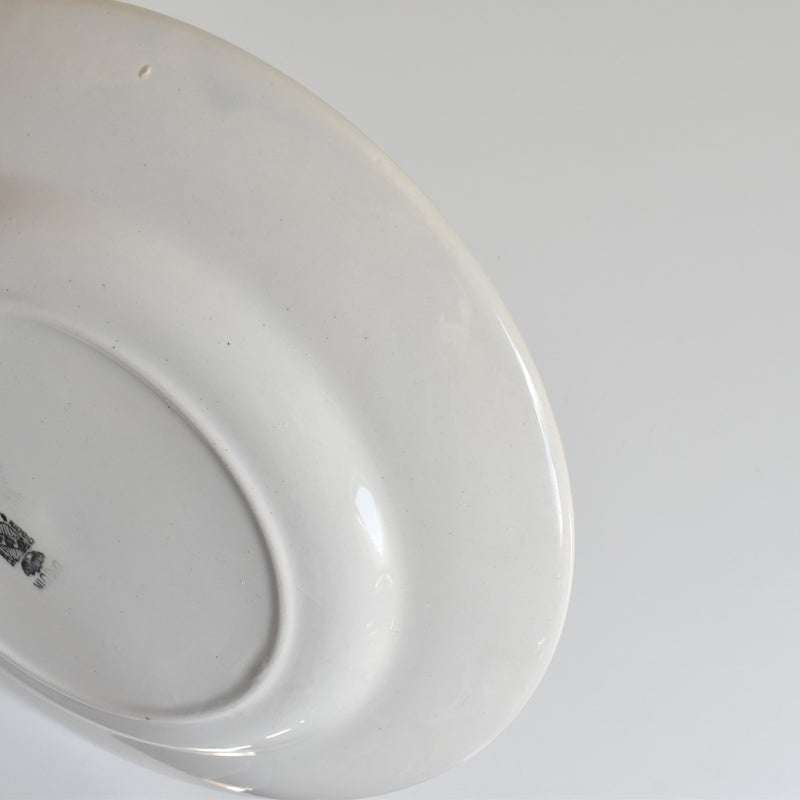 Vintage plate Digoin & Sarreguemines 9491 D