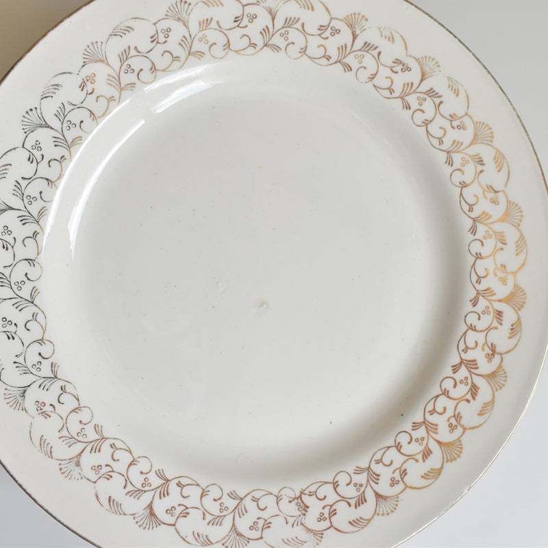 Vintage plate Digoin & Sarreguemines 9491 D