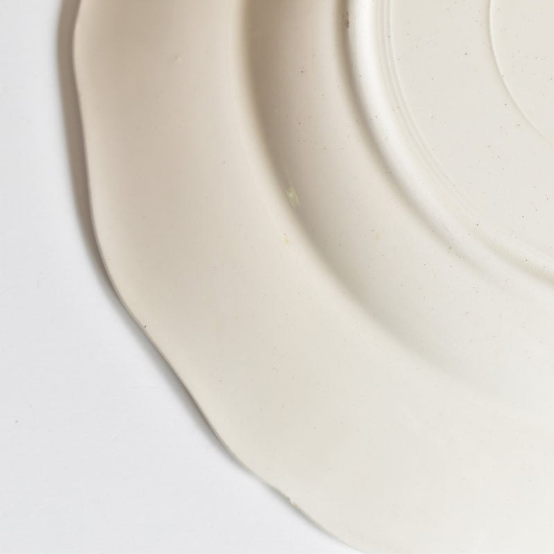 Vintage Plate: Digoin & Sarreguemines "Rohan" (Scalloped Edge) A