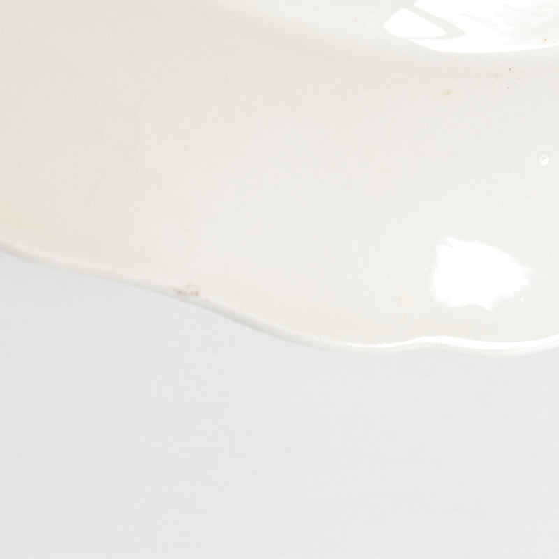 Vintage Plate: Digoin & Sarreguemines "Rohan" (Scalloped Edge) A