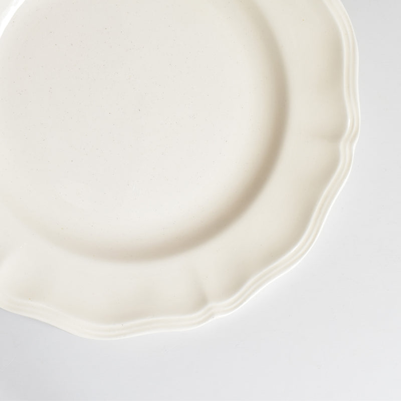 Vintage Plate: Digoin & Sarreguemines "Rohan" (Scalloped Edge) A