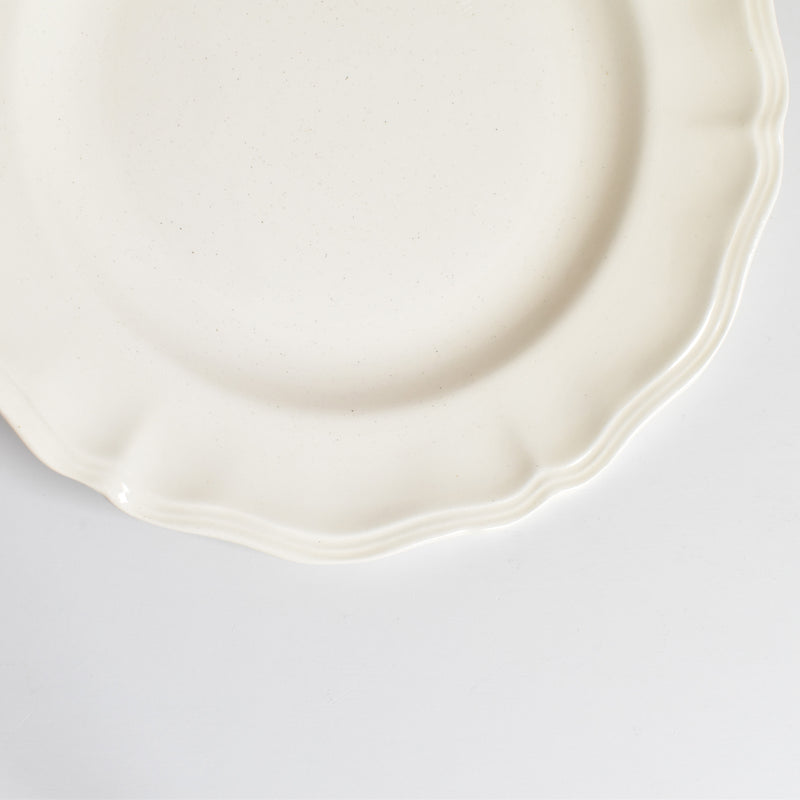 Vintage Plate: Digoin & Sarreguemines "Rohan" (Scalloped Edge) A