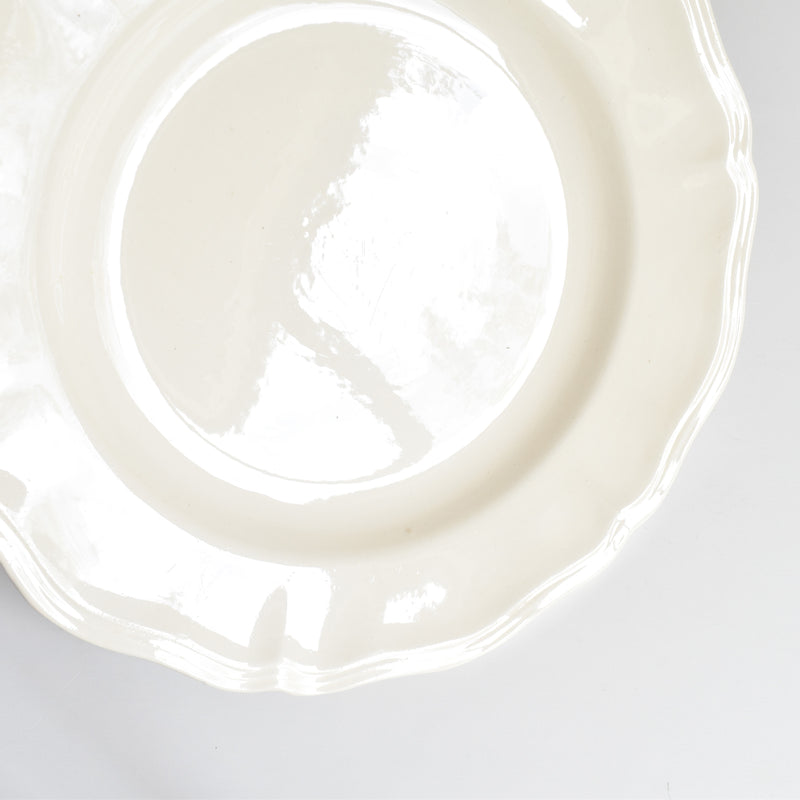 Vintage plate Digoin & Sarreguemines Rohan (scalloped rim) B