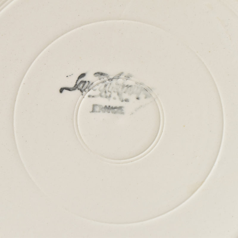 Vintage plate Digoin & Sarreguemines Rohan (scalloped rim) B