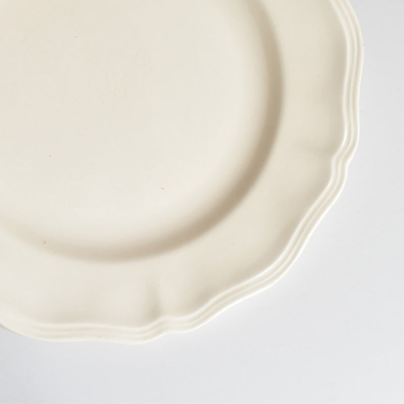 Vintage plate Digoin & Sarreguemines Rohan (scalloped rim) B