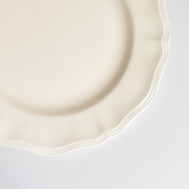 Vintage plate Digoin & Sarreguemines Rohan (scalloped rim) B
