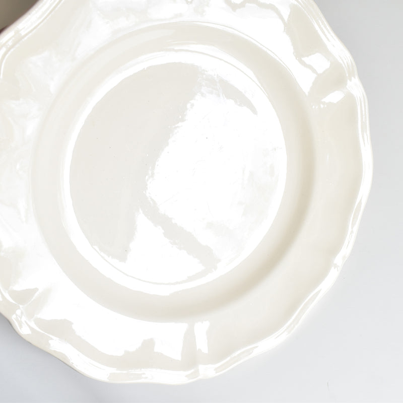 Vintage Digoin & Sarreguemines Rohan Plate (Scalloped Edge) C