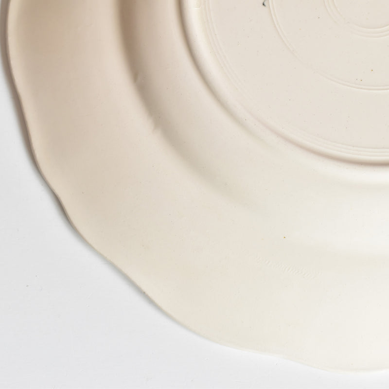 Vintage Digoin & Sarreguemines Rohan Plate (Scalloped Edge) C