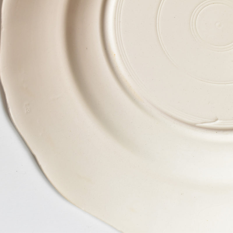 Vintage Digoin & Sarreguemines Rohan Plate (Scalloped Edge) C