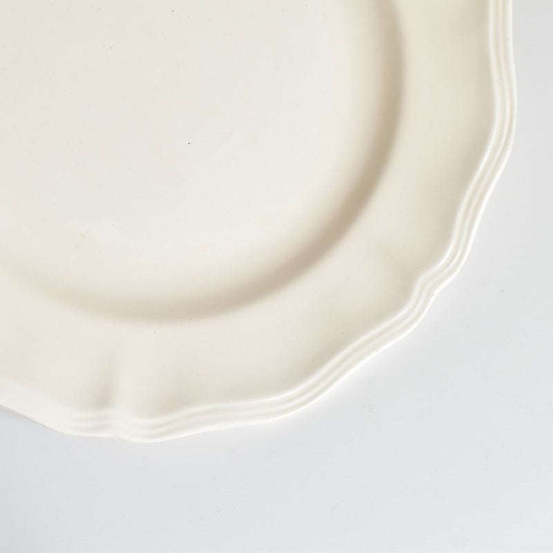 Vintage Digoin & Sarreguemines Rohan Plate (Scalloped Edge) C