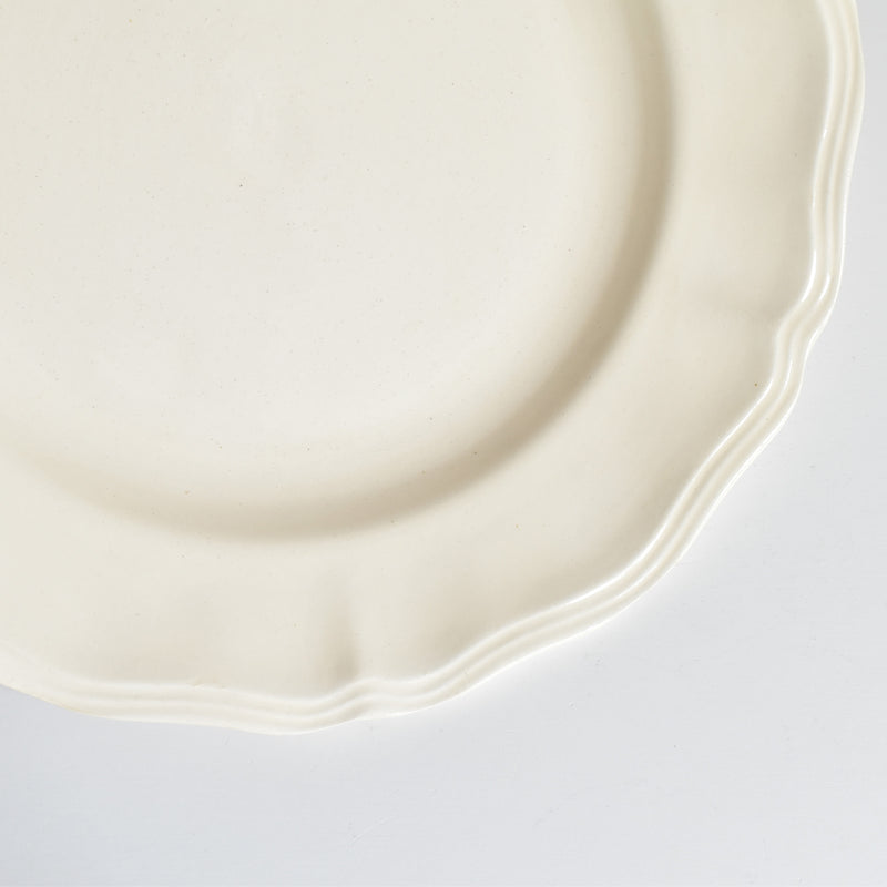 Vintage Plate Digoin & Sarreguemines Rohan (Scalloped Rim) D