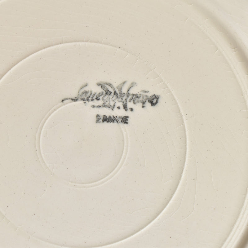 Vintage Plate: Digoin & Sarreguemines "Rohan" (Scalloped Edge), F
